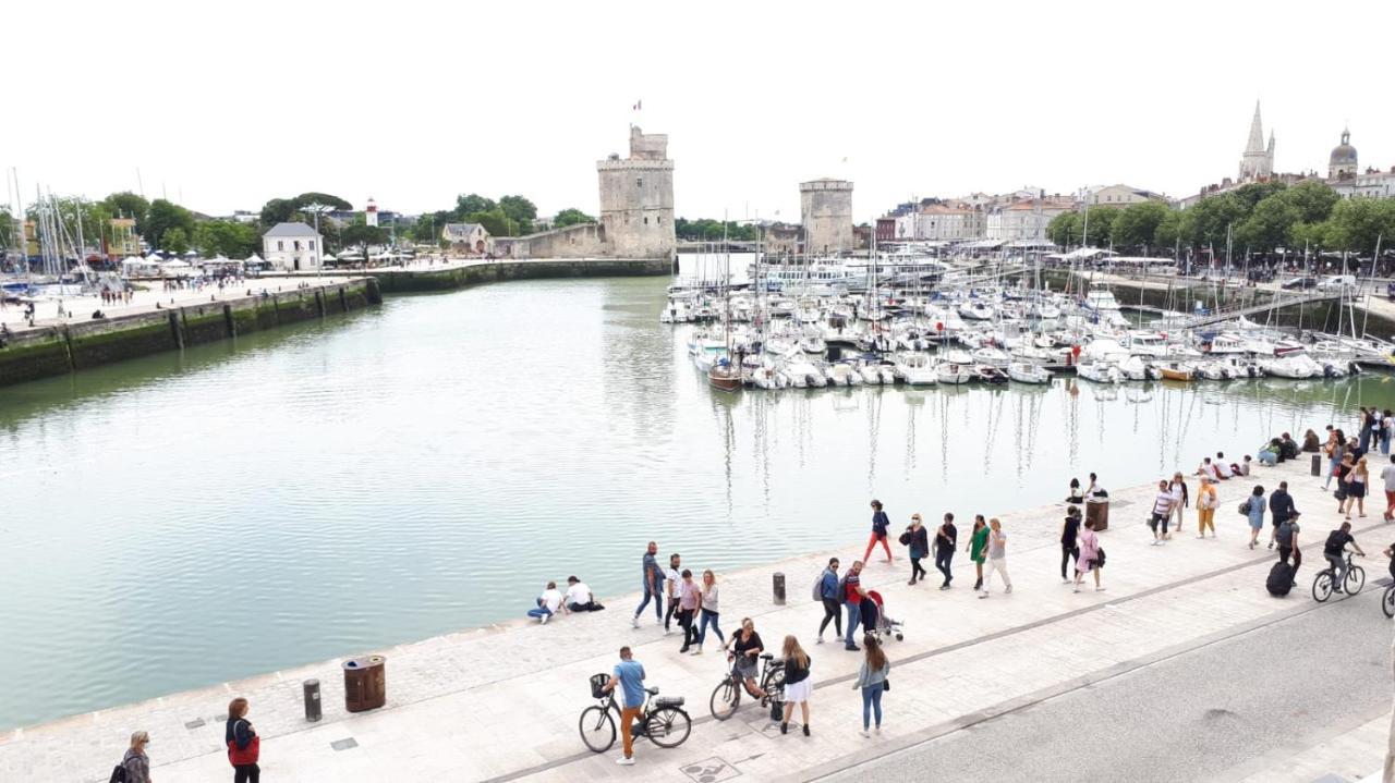 Appartement La Blanche La Rochelle Vue sur les Tours Extérieur photo